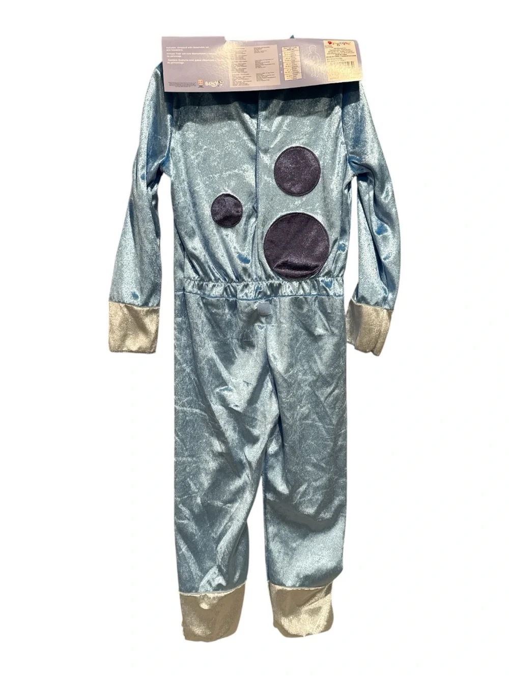 Disguise Bluey Costume Kids Bluey Character Outfit w Jumpsuit and Mask Sz 3T-4T